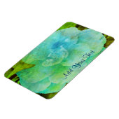 Gemalte Blume von Shirley Taylor Magnet (Linke Seite)