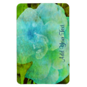 Gemalte Blume von Shirley Taylor Magnet (Vertikal)