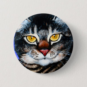 Gemalte Bonze Button