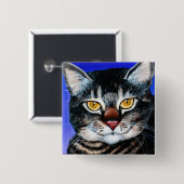 Gemalte Bonze Button (Vorne & Hinten)