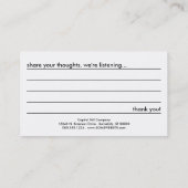 gemalte Chips des Kommentars Karte (Rückseite)