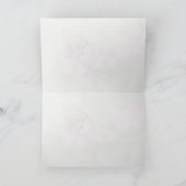 Gemalte Dame auf Pentas-Grußkarte (8999) Karte (Innenseite)