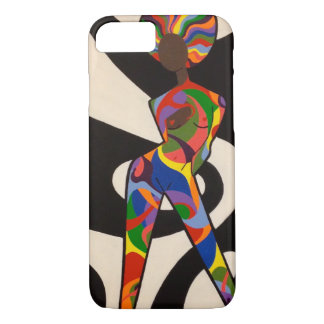 "Gemalte Dame" iPhone 7 Fall 8/7 Hülle