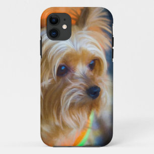 Gemalte Dame Yorkshire Terrier Case-Mate iPhone Hülle