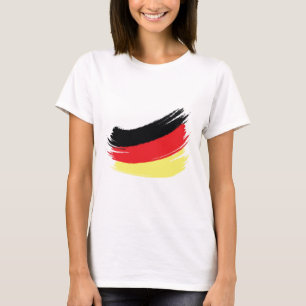 Gemalte deutsche Flagge T-Shirt