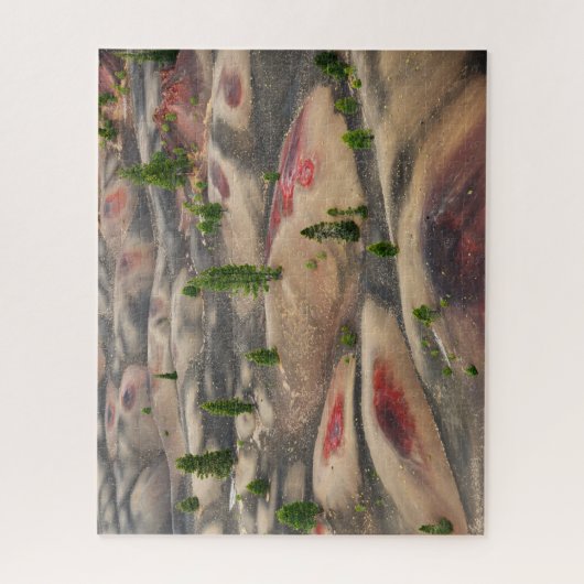 Gemalte Dünen im Vulkanpark Lassen Puzzle (Vertikal)