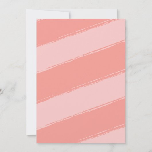 Gemalte Ei-Ostern-Grußkarte Einladung (Rückseite)