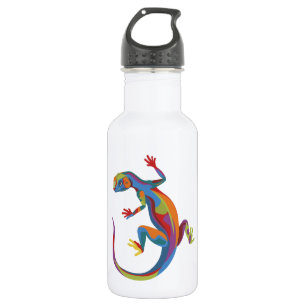 Gemalte Eidechse Trinkflasche