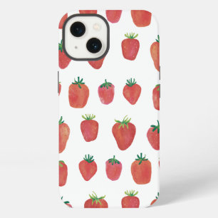 Gemalte Erdbeeren iPhone 13 Hülle