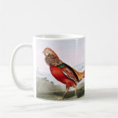 Gemalte Fasane Kaffeetasse (Links)