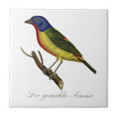 Gemalte Flagge Fliese (Vorderseite)