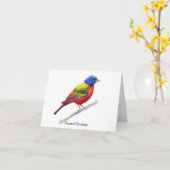 Gemalte Flagge Karte (Gelbe Blume)