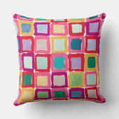 Gemalte Flecken Kissen (Rückseite)