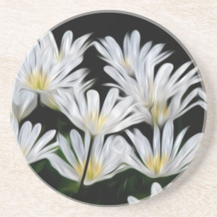 Gemalte Gänseblümchen Getränkeuntersetzer