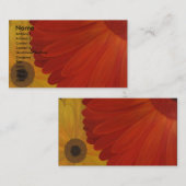 Gemalte Gänseblümchen-Visitenkarten Visitenkarte (Vorne/Hinten)