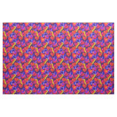Gemalte Herzen und Herzen | Valentinstag Stoff (Fat Quarter (45,7 x 55,9 cm))