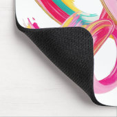 Gemalte Herzen & XOXO Mousepad (Ecke)