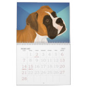 Gemalte Hundeporträts 2013, buntes und Kalender (Feb 2027)