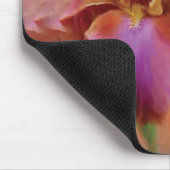 Gemalte Iris Mousepad (Ecke)