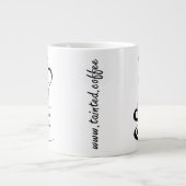 Gemalte Kaffee Riesen-Tasse Jumbo-Tasse (Vorderseite)