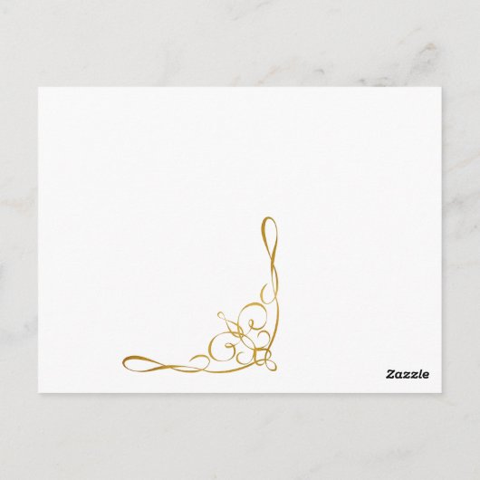 Gemalte Lavandula-Vera-Ruhe und -ruhe Postkarte (Rückseite)