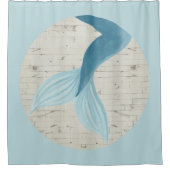 Gemalte Meerjungfrau-Sammlung Duschvorhang (Vorderseite)