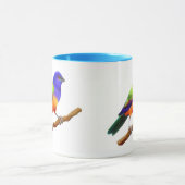 Gemalte mit dem Kopfe stoßende Wecker-Tasse Tasse (Zentrum)