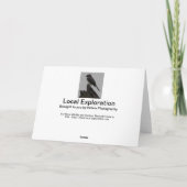 Gemalte Ostschildkröte Feiertagskarte (Rückseite)