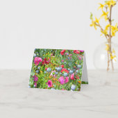 Gemalte Poppies II Karte (Gelbe Blume)