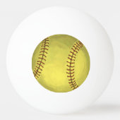 Gemalte Softball-Kunst Tischtennisball (Vorderseite)