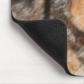 Gemalte Timberwolf-Mausunterlage Mousepad (Ecke)