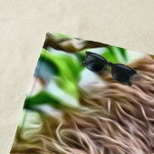 gemalte Trägheit Strandtuch (Beispiel)