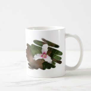 Gemalte Trillium-Wildblume Tasse