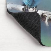 Gemalte Vogel-Mausunterlage Mousepad (Ecke)