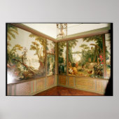 Gemalte Wandpaneele im Salon von Gille Poster (Vorne)