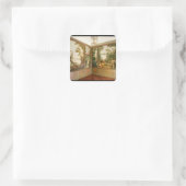 Gemalte Wandpaneele im Salon von Gille Quadratischer Aufkleber (Tasche)