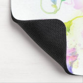 Gemalte Watercolorwinden-Blumen Mousepad (Ecke)