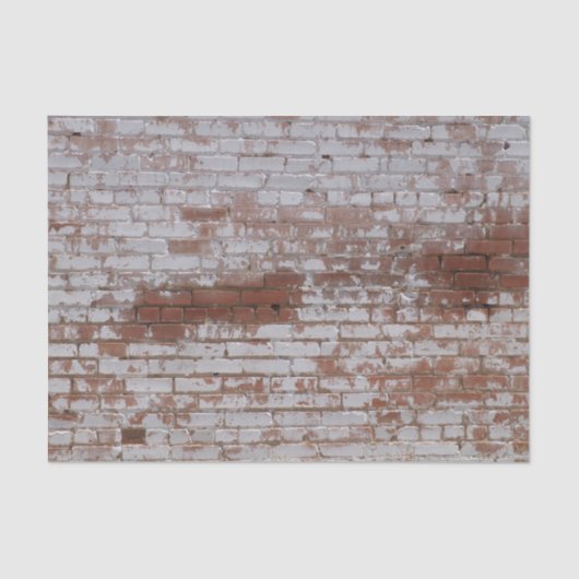 Gemalte Ziegelsteine Seidenpapier (Vorderseite)