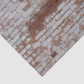 Gemalte Ziegelsteine Seidenpapier (Ausschnitt)