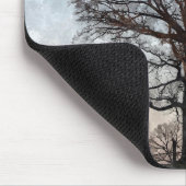 Gemalter Baum Mousepad (Ecke)