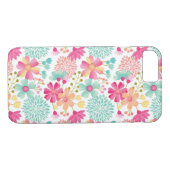 Gemalter Blumenmuster iPhone 7 Fall Case-Mate iPhone Hülle (Rückseite (Horizontal))