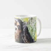 Gemalter Cavalier King Charles Spaniel Kaffeetasse (VorderseiteRechts)