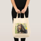 Gemalter Cavalier King Charles Spaniel Tragetasche (Vorderseite (Produkt))