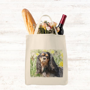 Gemalter Cavalier King Charles Spaniel Tragetasche