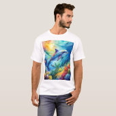 Gemalter Delfin T-Shirt (Vorne ganz)