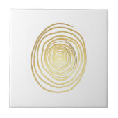 Gemalter gewundener Strudel im Imitat-funkelnd Fliese (Vorderseite)