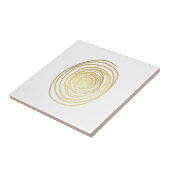 Gemalter gewundener Strudel im Imitat-funkelnd Fliese (Seite)