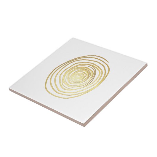 Gemalter gewundener Strudel im Imitat-funkelnd Fliese (Seite)