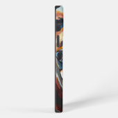 Gemalter Grizzly iPhone Hülle (Rechte Seite)