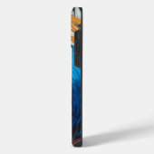 Gemalter Grizzly iPhone Hülle (Linke Seite)